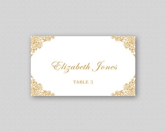 Printable Desired destination Card Template Gold Location Playing cards Wedding day Spot photograph about Gold Printable Place Cards referred to as Printable Location Card Template Gold Vacation spot Playing cards Wedding day Room